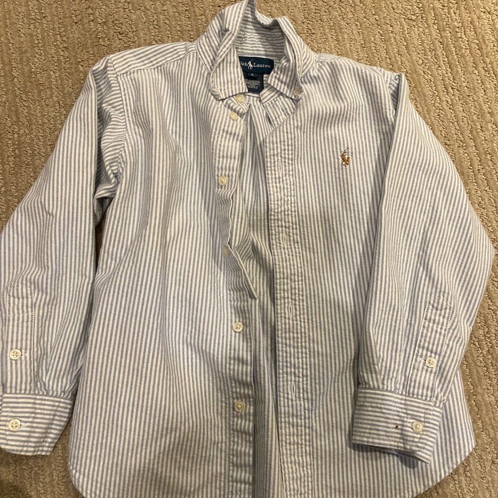 Button down polo